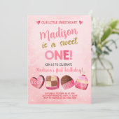 Valentines Valentine invitation d'anniversaire fil (Debout devant)