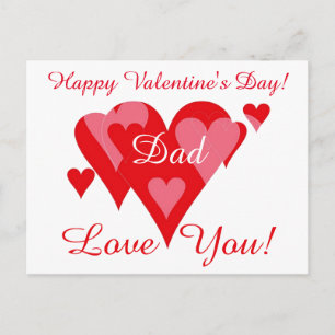 Valentines van Janz voor Papa Ik Hou van Jou Briefkaart