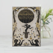 Valentines volantes ~ Invitations / RSVP (Debout devant)