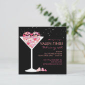 Valentini Martini Valentines Invitation à la fête  (Debout devant)