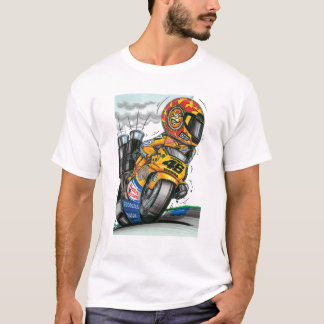 Valentino Rossi Caricature-racepiloot T-shirt