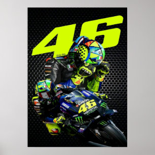 valentino rossi, moto gp legende,    de dokter 46, poster