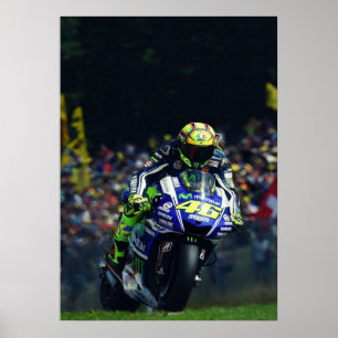 valentino rossi, moto gp legende,    de dokter 46, poster