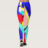 Valerie Pastel Couleurs Vibes positives Leggings (Dos)