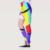 Valerie Pastel Couleurs Vibes positives Leggings (Gauche)