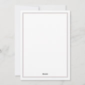 VALET CAT 5x7 Carte plate + Texte (Dos)