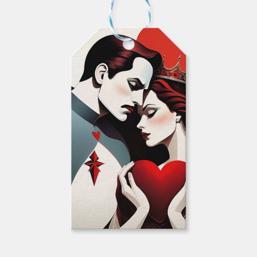 Valet en Queen Cadeaulabel (Voorkant)