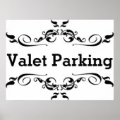 Valet Parking Poster (Voorkant)