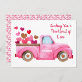 Valetine| Het verzenden van u houdt van Persoonlij Feestdagenkaart (Voorkant / Achterkant)