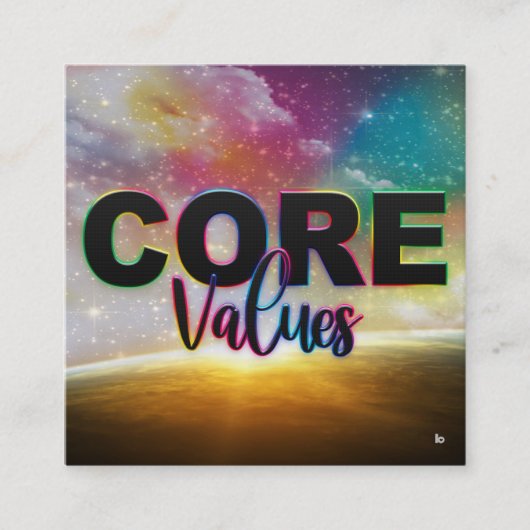 Valeurs de base - Cartes (Devant)