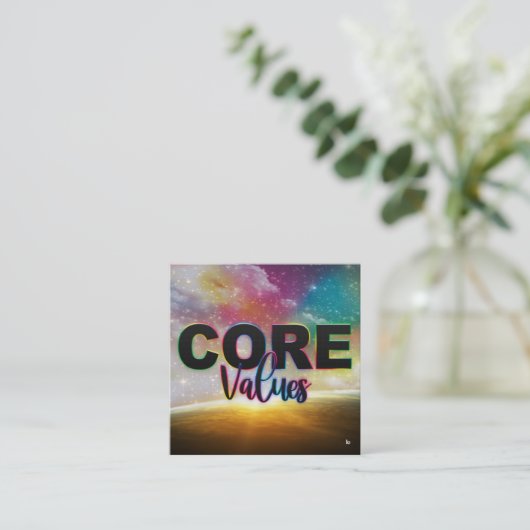 Valeurs de base - Cartes (Debout devant)