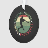 Valeurs de l'équipe de baseball motivationnel (devant)