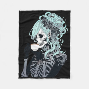 Valgory Gothic Plague Doctor Graves Hallow Fleece Deken