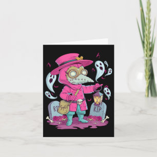 Valgory Vintage Gotische Pestdokter Graven Hallow Kaart