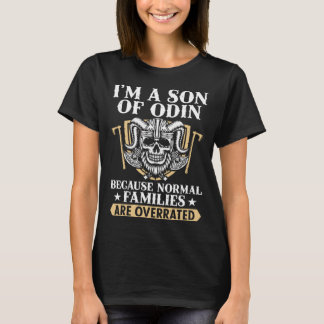 Valhalla Noordse Krijger Zoon Van Odin Viking Noor T-shirt