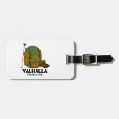 Valhalla Provincial Park Backpack Bagagelabel (Voorkant horizontaal)