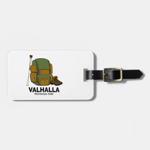 Valhalla Provincial Park Backpack Bagagelabel