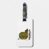 Valhalla Provincial Park Backpack Bagagelabel (Achterkant verticaal)