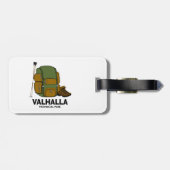 Valhalla Provincial Park Backpack Bagagelabel (Achterkant horizontaal)