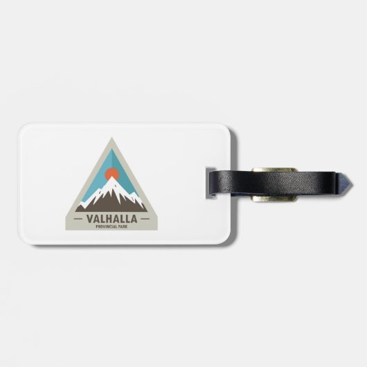 Valhalla Provincial Park Bagagelabel (Achterkant horizontaal)