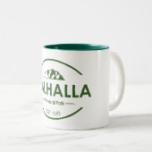 Valhalla Provincial Park Tweekleurige Koffiemok (Voorkant rechts)