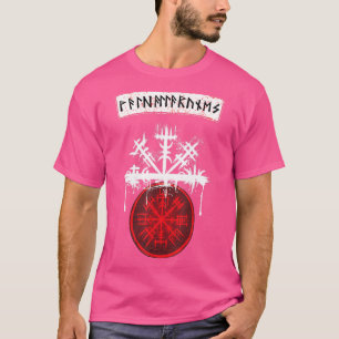 Valhalla runt Warriors Berserker Vikings Odin Rag T-shirt