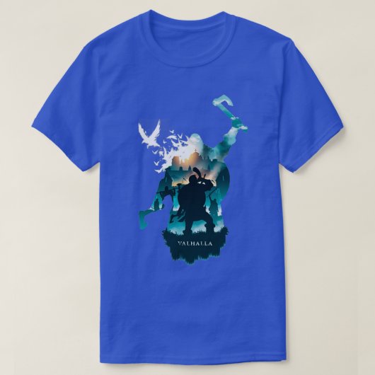 Valhalla Vikings 1 T-shirt (Design voorkant)