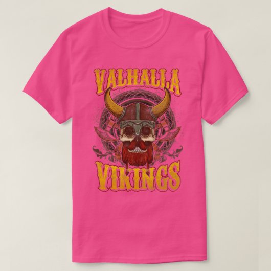 Valhalla Vikings T-shirt (Design voorkant)