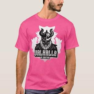 Valhalla wacht op Viking wolves Odin krijger zegt T-shirt