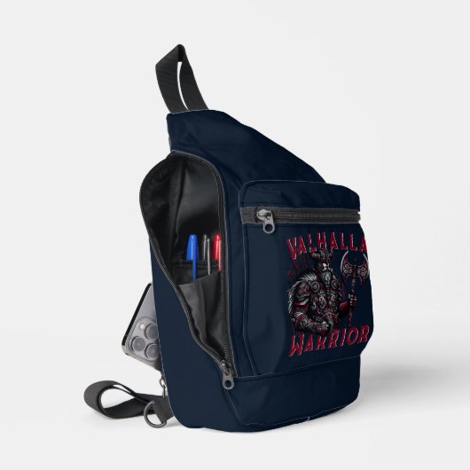 Valhalla Warrior Sling Bag (Open)