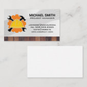 Valhelm Helm | Sleutelhamer | Bouw Visitekaartje (Voorkant / Achterkant)