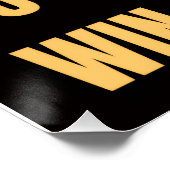 Valider les efforts Motivational Citation Poster (Coin)