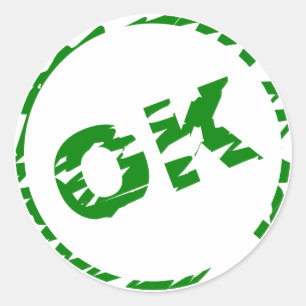 Valideringspictogram - OK - Sticker