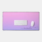 Valises ombrées violet et rose (Clavier et souris)