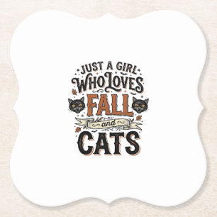 Valk Catliefhebber Vintage Halloween T-shirt Ontwe Kartonnen Onderzetters