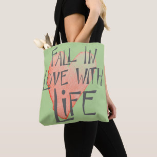 Valk-in-Liefde-met-Leven-Tas Draagtas