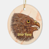 valk keramisch ornament (Links)