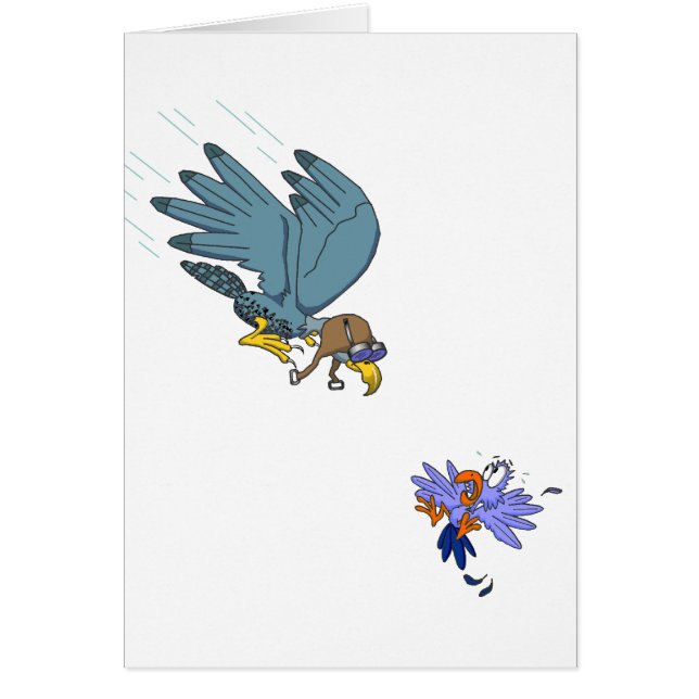 Valk met bril (Voorkant)