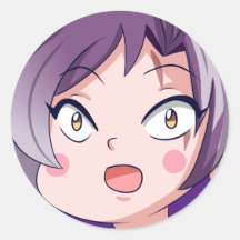 Valk Pikachu Gezicht Sticker