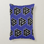 Valknut Accent Kussen (Voorkant(Verticaal))