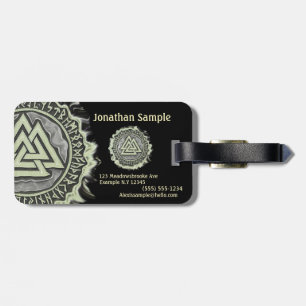 Valknut Bagagelabel