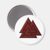 Valknut magneet (Voorkant / Achterkant)