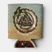 Valknut (Ouroboros) Blikjeskoeler (Voorkant)