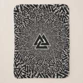 Valknut Sherpa Deken (Voorkant)