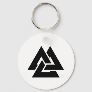 Valknut Symbol triquetra Sleutelhanger