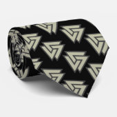 Valknut-symbool Stropdas (Opgerold)