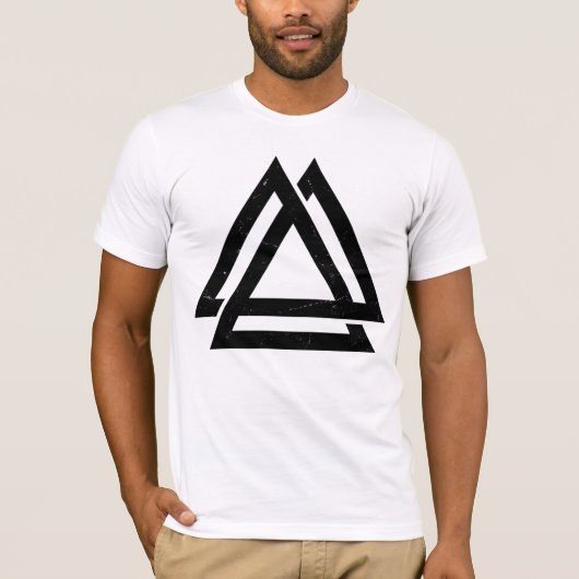 Valknut Triangle T-shirt (Voorkant)