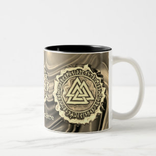 Valknut Tweekleurige Koffiemok