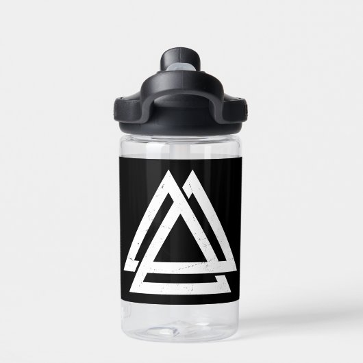 Valknut Viking Waterfles (Achterkant)