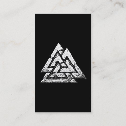 Valknut~ Visitekaartje (Voorkant)